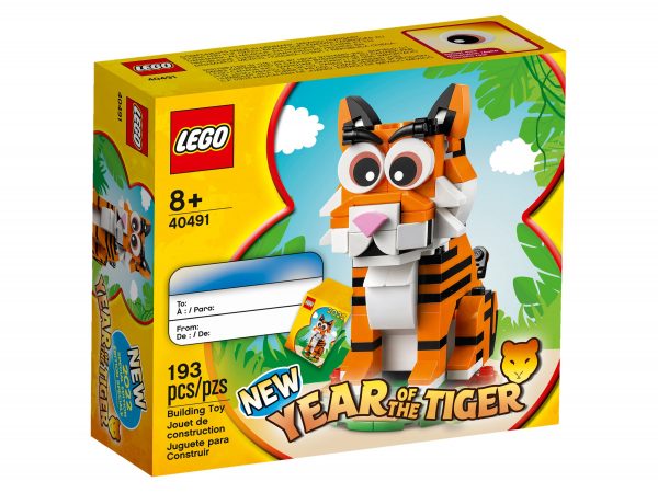 LEGO® 40491 Jahr des Tigers