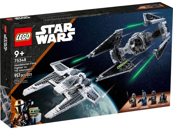 LEGO® Star Wars 75348 Mandalorianischer Fang Fighter vs. TIE Interceptor™
