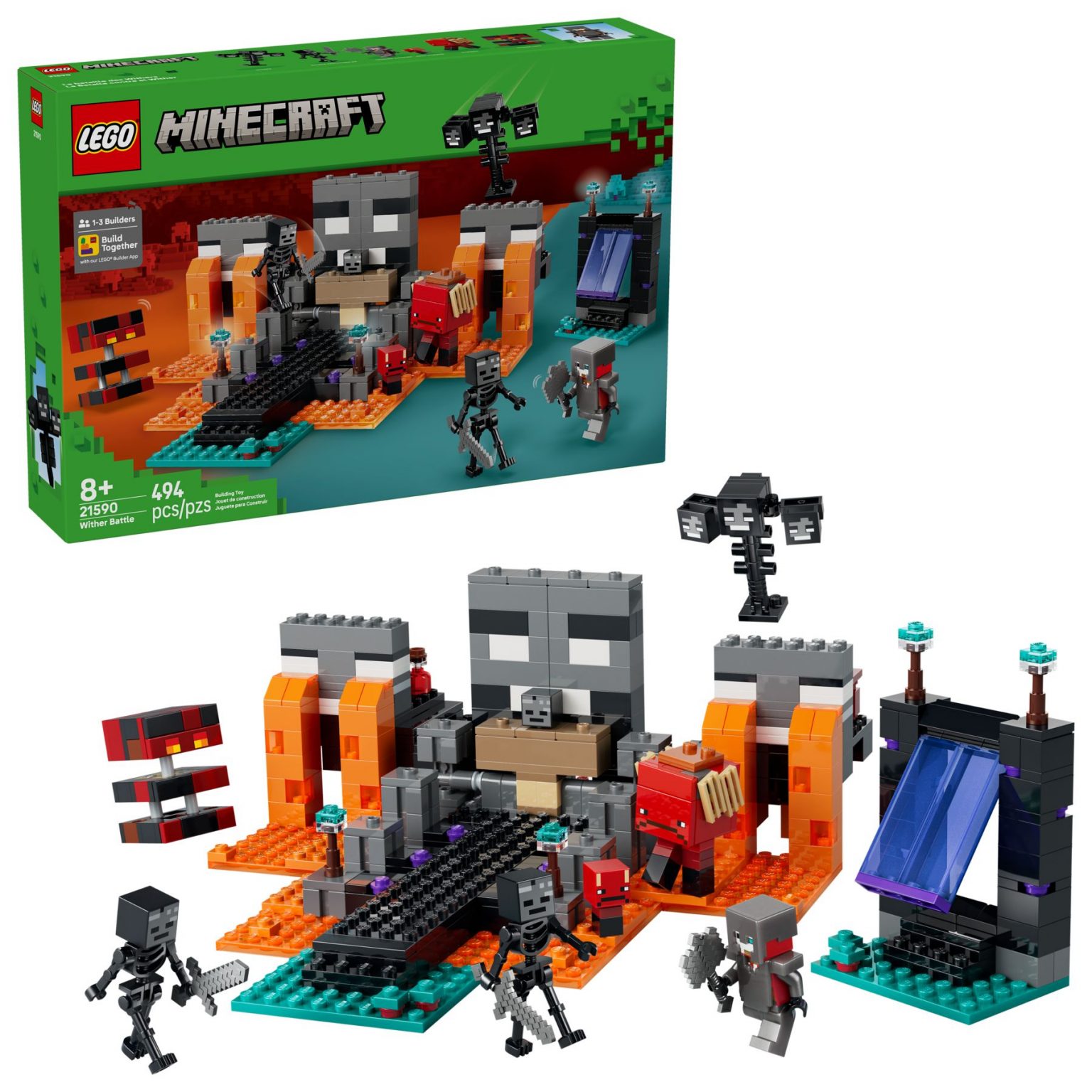 LEGO® Minecraft 21590 Duell mit dem Wither - BT´S Brickshop