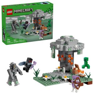 LEGO Minecraft Blasser Garten 21586 – Blasseiche mit Knarzherz und vier Figuren