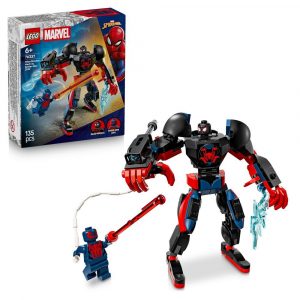 LEGO® Super Heroes 76337 Miles Morales Mech vs. Spider-Man 2099
