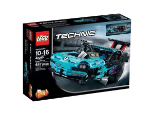 Lego Technic, Rennauto, blau