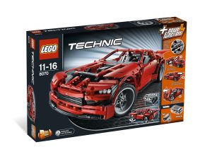 Lego rotes technic Auto sportwagen