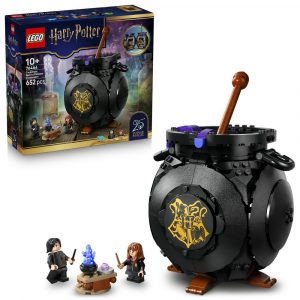 LEGO Kessel 76464 – aufklappbarer Zauberkessel mit Zaubertrank-Klassenzimmer