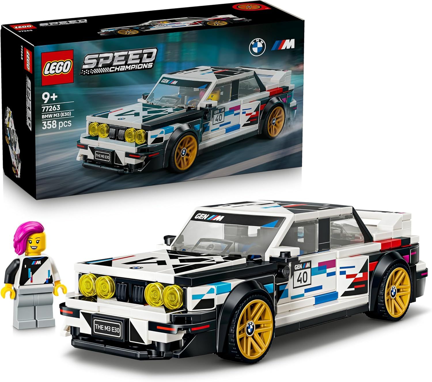 LEGO BMW M3 E30 77263 – Tourenwagen-Klassiker mit exklusiver BMW-Renn-Lackierung