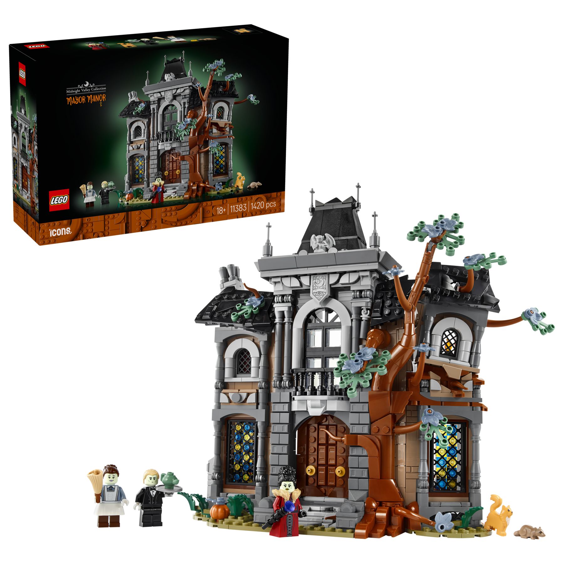 LEGO Icons 11383 Bürgermeistervilla Spukhaus