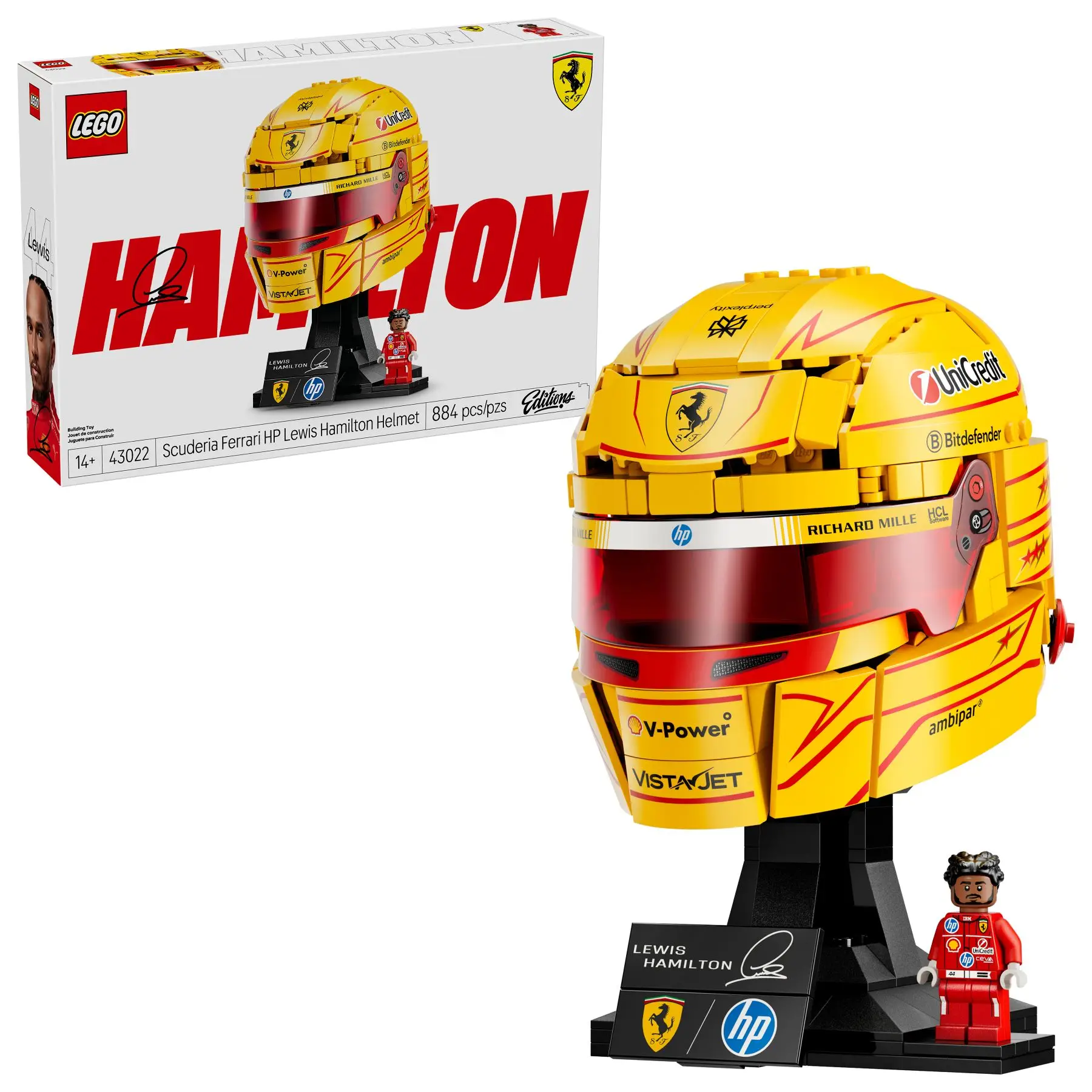 LEGO Lewis Hamilton Helm 43022 Sammlerset
