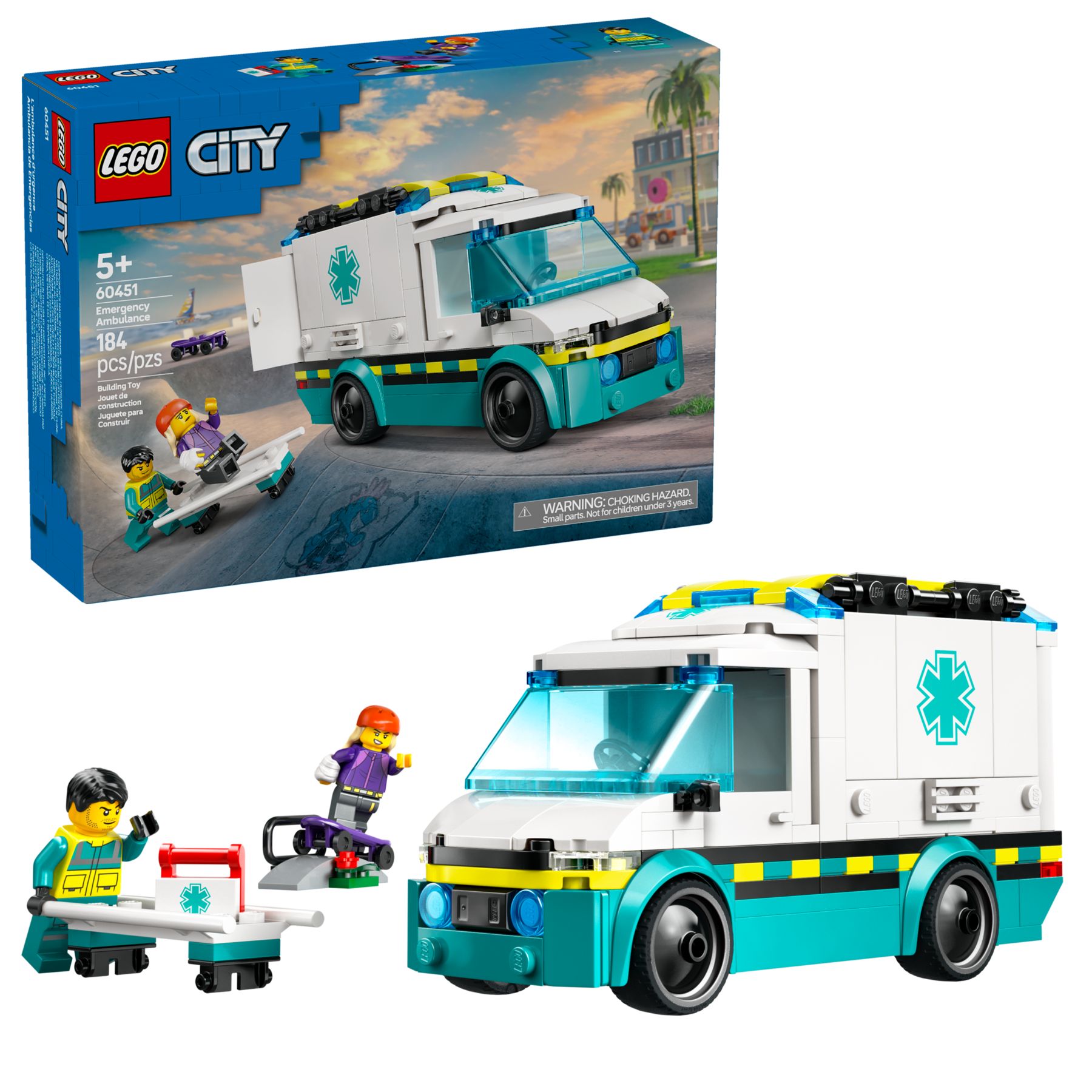 LEGO City Rettungswagen 60451 Einsatzfahrzeug