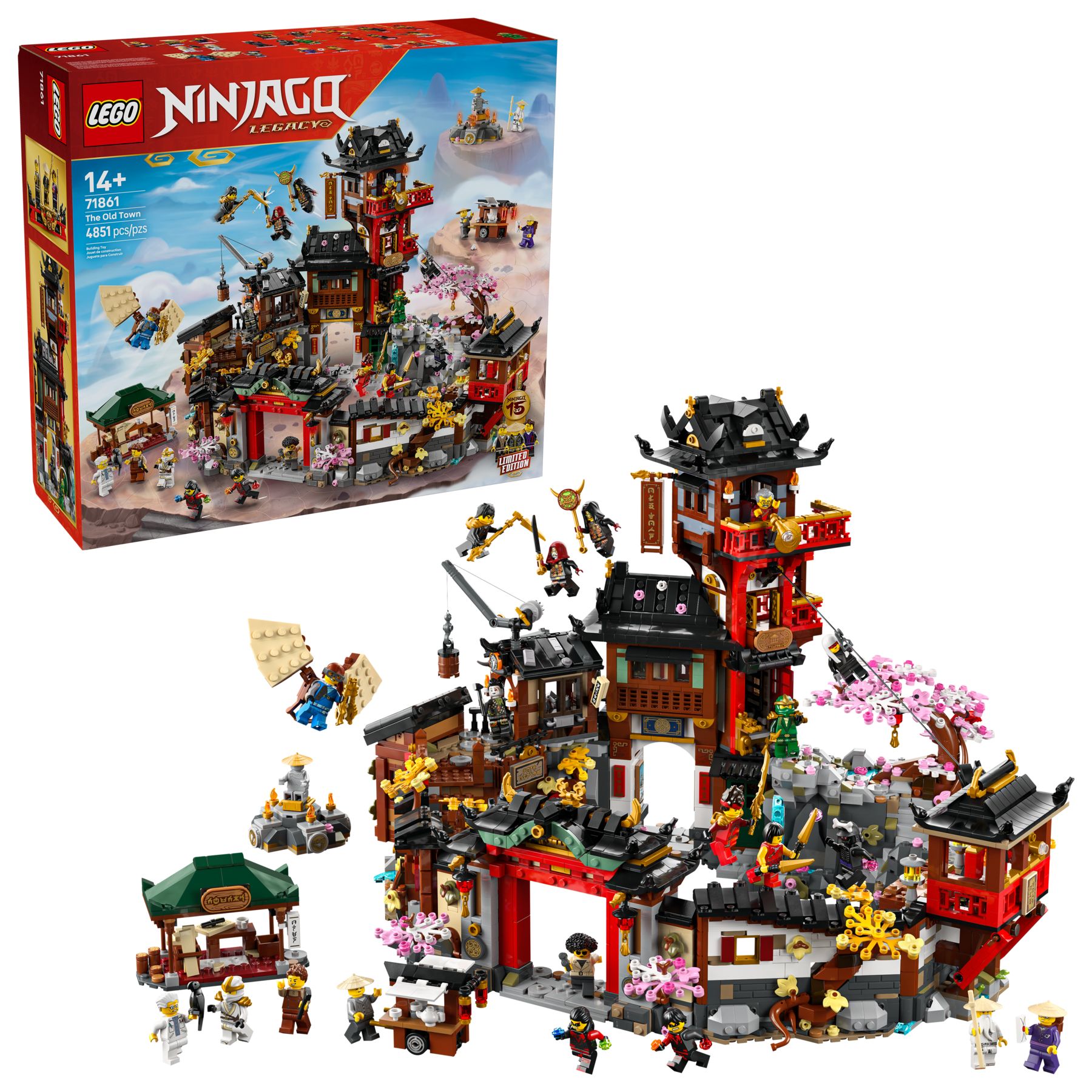LEGO Ninjago Alte Stadt 71861 Jubilaeumsset