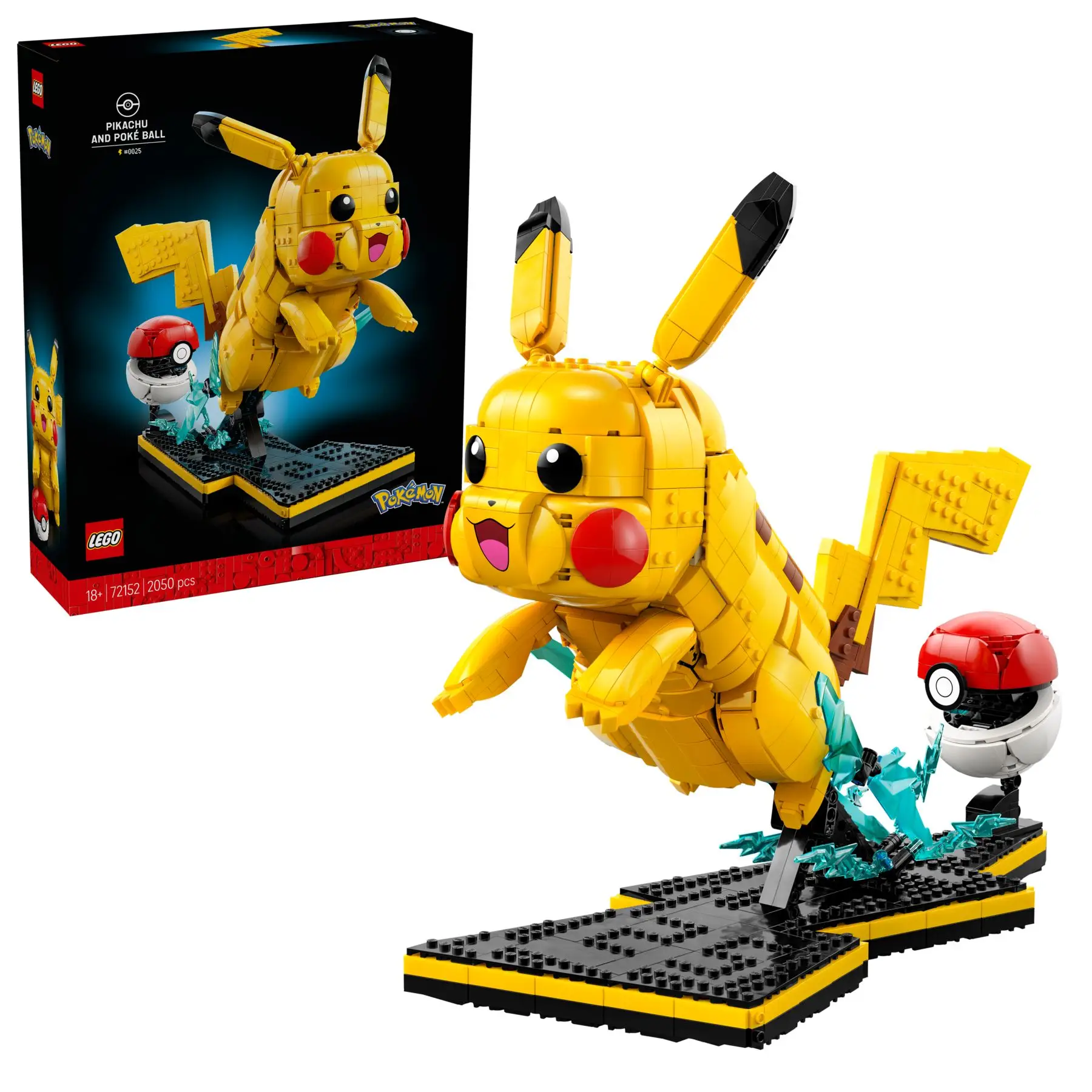 LEGO Pokémon Pikachu 72152 Sammlerset