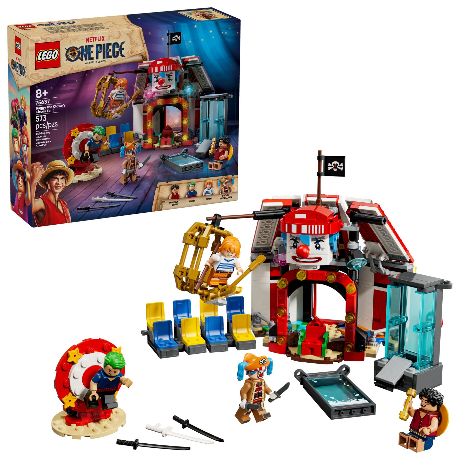 LEGO One Piece Zirkuszelt 75637 Spielset