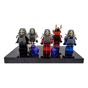 LEGO Ninjago Kendo Pack mit 5 Figuren in voller Kendo-Rüstung – Original-Sammlerfiguren