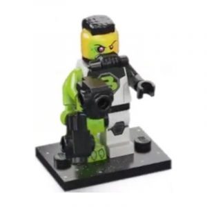 LEGO Minifigur Serie 26 Blacktron-Mutant – Figur COL26-12 aus der Sammelserie