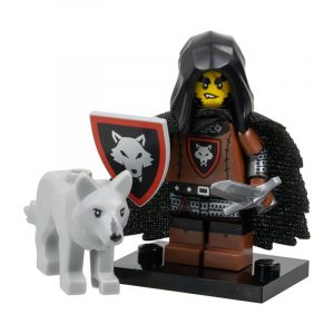 LEGO Minifigur Serie 27 Wolfsbändiger – Figur col27-2 aus der Sammelserie
