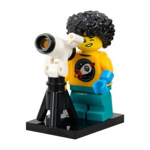 LEGO Minifigur Serie 27 Jungastronomin – Figur col27-4 aus der Sammelserie