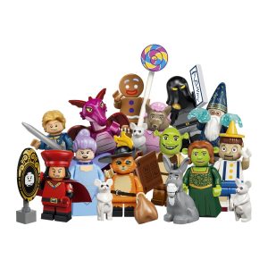 LEGO Shrek Minifiguren Komplettset 71053 mit allen zwölf Tütchen der Serie