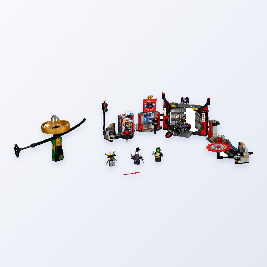 LEGO® 70640 Hauptquartier der Motorradfahrer (Second Life)