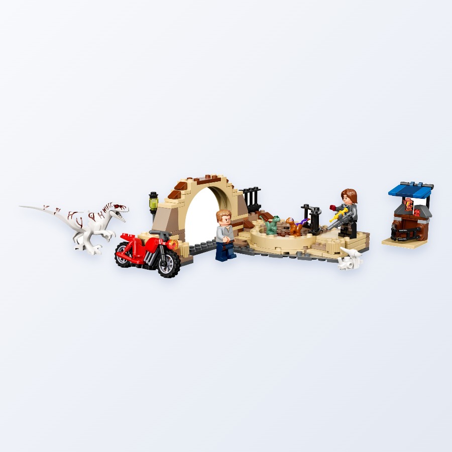 LEGO® 76945 Atrociraptor: Motorradverfolgungsjagd (Second Life)