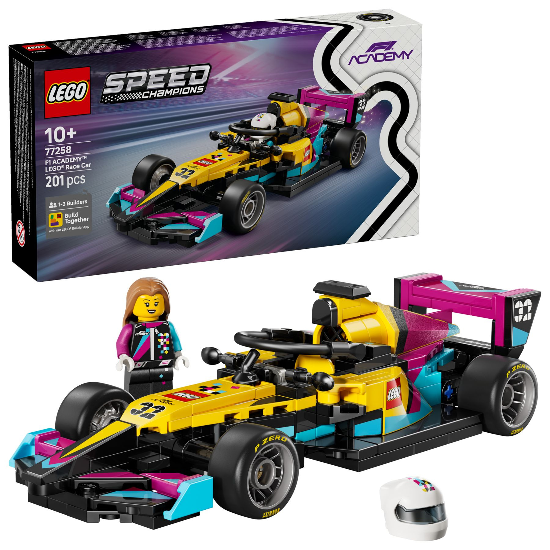 LEGO F1 ACADEMY Rennwagen 77258 Sammlerset