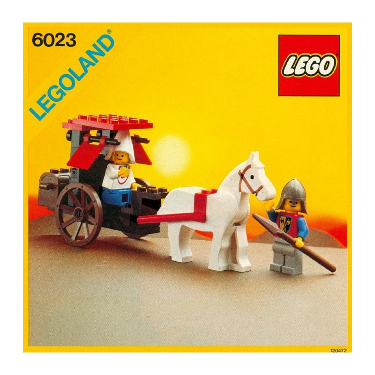 LEGO Maidens Cart 6023 Second Life Set