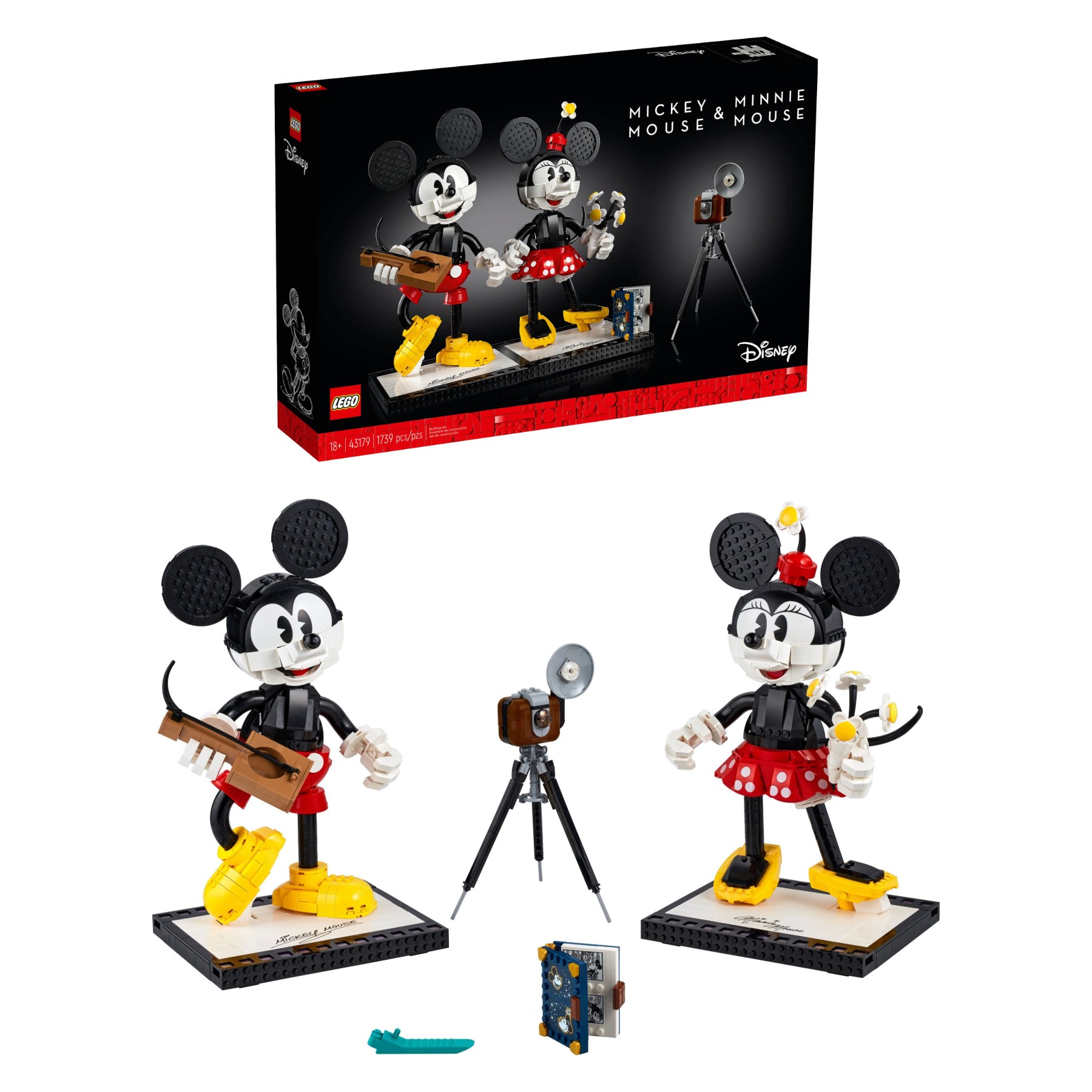 LEGO Micky Maus Minnie Maus 43179 Second Life Set