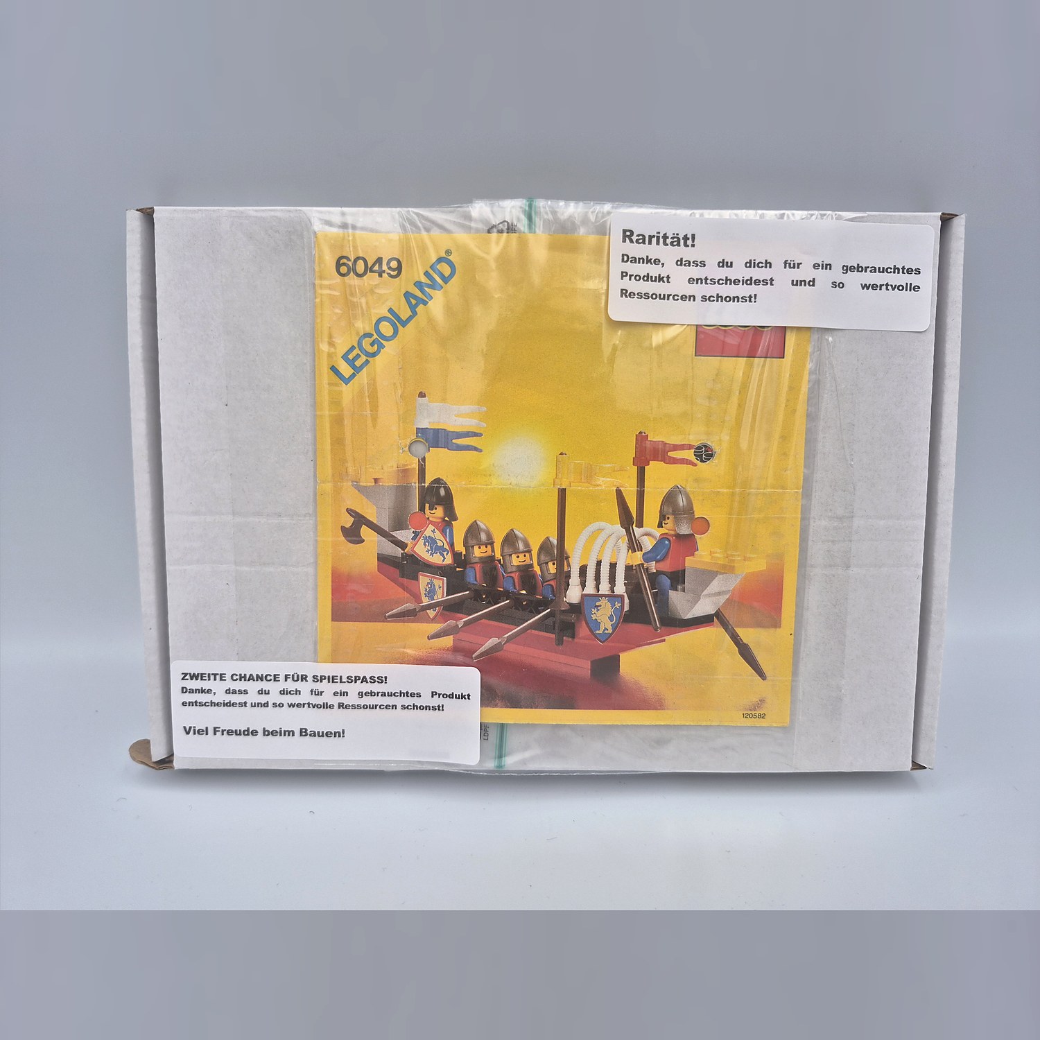 LEGO Viking Voyager 6049 Second Life Set – Karton mit Bauanleitung