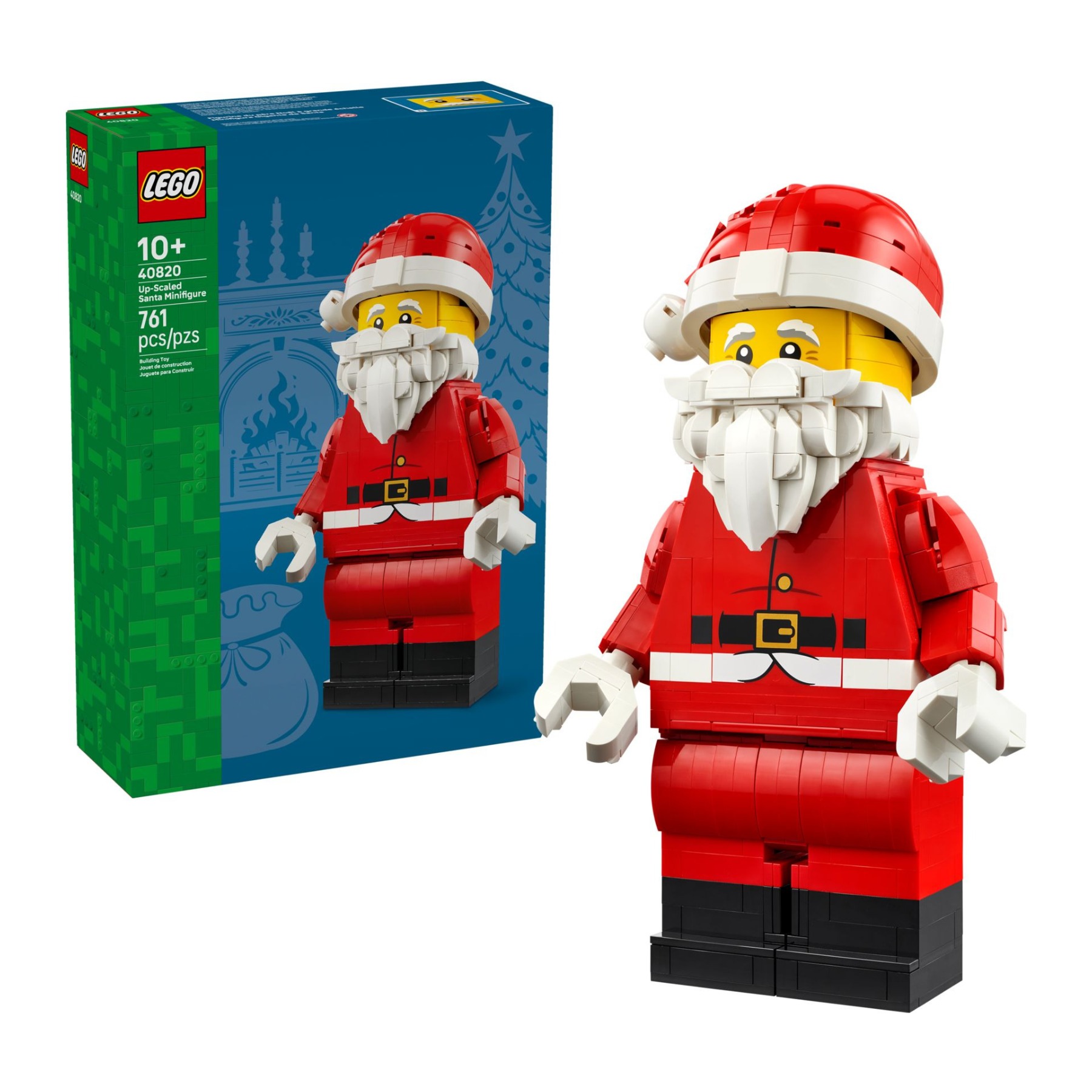 LEGO Weihnachtsmann Minifigur 40820 groß