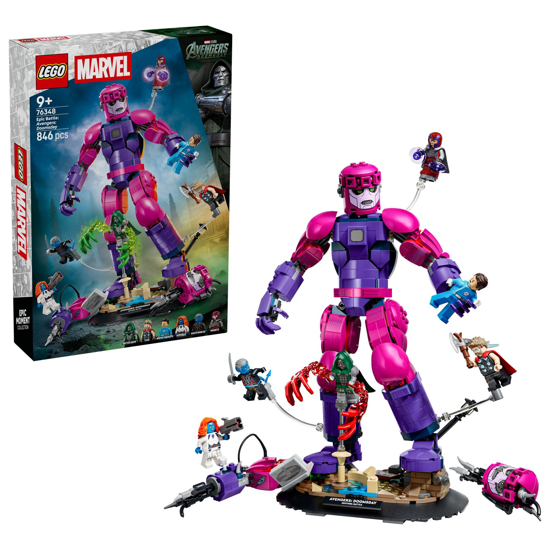 LEGO Avengers Showdown 76348 Set mit Verpackung